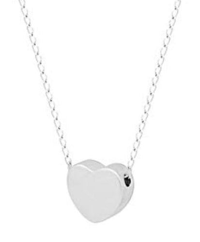 Silver Timeless Heart Necklace